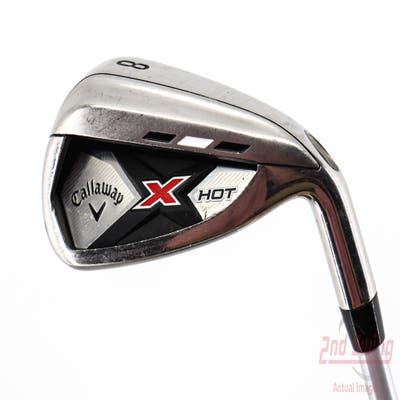 Callaway 2013 X Hot Single Iron 8 Iron Callaway X Hot Graphite Graphite Senior Right Handed 36.5in