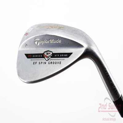 TaylorMade Tour Preferred Satin Chrome EF Wedge Lob LW 58° ATV FST KBS Tour-V Wedge Steel Wedge Flex Right Handed 35.75in