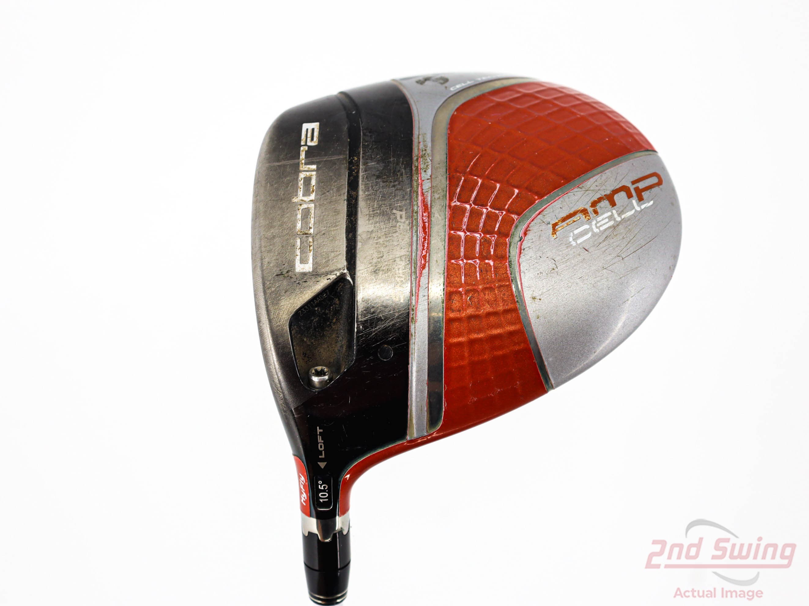 Cobra AMP Cell Orange Pro Driver with Lite 2024 Flex Fujikura FUEL shaft