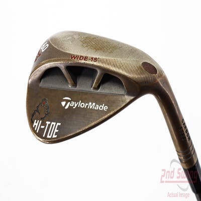 TaylorMade HI-TOE RAW Big Foot Wedge Lob LW 60° 15 Deg Bounce UST Recoil ES SMACWRAP Graphite Wedge Flex Right Handed 35.75in