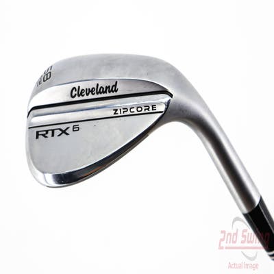 Cleveland RTX 6 ZipCore Tour Satin Wedge Lob LW 58° 6 Deg Bounce Low Dynamic Gold Spinner TI Steel Wedge Flex Right Handed 35.25in