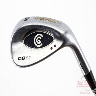 Cleveland CG11 Wedge Sand SW 54° 2 Dot Mid Bounce Stock Steel Shaft Steel Wedge Flex Right Handed 35.25in