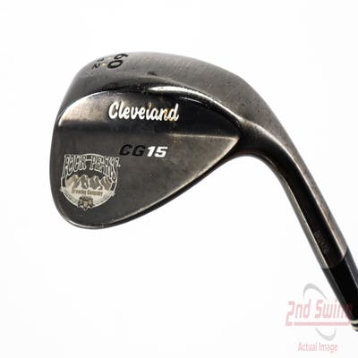 Cleveland CG15 Black Pearl Wedge Lob LW 60° 12 Deg Bounce Cleveland Traction Wedge Steel Wedge Flex Right Handed 35.5in