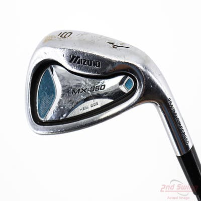 Mizuno MX 950 Single Iron 9 Iron Mizuno Exsar IS2 Graphite Senior Right Handed 35.5in