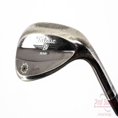 Titleist Vokey SM7 Brushed Steel Wedge Lob LW 58° 10 Deg Bounce S Grind SM7 BV Steel Wedge Flex Right Handed 35.0in