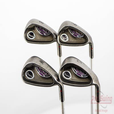 Ping Rhapsody Iron Set 8-PW SW Ping ULT 129I Ladies Graphite Ladies Right Handed Red dot 36.0in