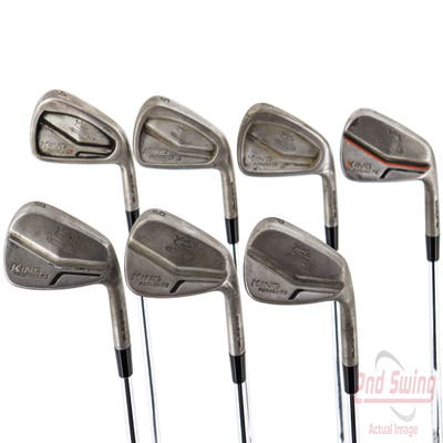 Cobra KING Forged CB MB Iron Set 4-PW FST KBS Tour $-Taper Steel X-Stiff Right Handed 38.25in