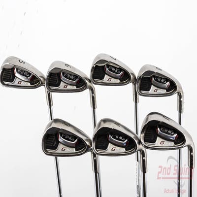 Ping G20 Iron Set 5-PW GW Ping CFS Steel Stiff Right Handed Green Dot 38.0in