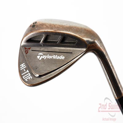 TaylorMade HI-TOE RAW Wedge Lob LW 58° 10 Deg Bounce FST KBS Hi-Rev 2.0 115 Steel Wedge Flex Right Handed 35.0in