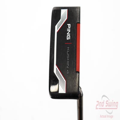Ping 2021 Kushin 4 Putter Steel Right Handed Black Dot 33.5in