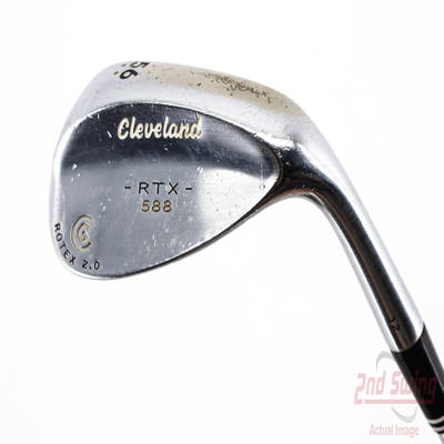 Cleveland 588 RTX 2.0 Tour Satin Wedge Sand SW 56° 12 Deg Bounce Stock Steel Shaft Steel Wedge Flex Right Handed 35.5in