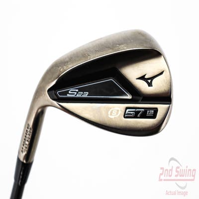 Mizuno S23 Copper Cobalt Wedge Lob LW 57° 13 Deg Bounce S Grind Project X LZ Black 5.5 Steel Regular Left Handed 35.5in