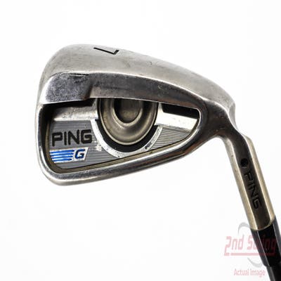 Ping 2016 G Single Iron 7 Iron UST Recoil 780 ES SMACWRAP BLK Graphite Regular Right Handed Black Dot 37.5in