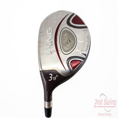 Ping Faith Fairway Wood 3 Wood 3W 18° Ping ULT 200 Ladies Graphite Ladies Left Handed 42.5in