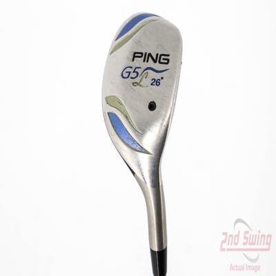 Ping G5 Ladies Hybrid 6 Hybrid 26° Ping ULT 50H Ladies Graphite Ladies Right Handed 38.5in