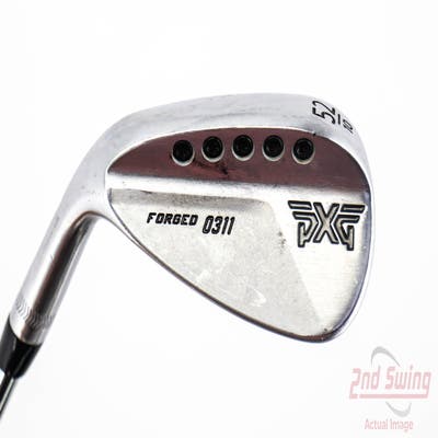 PXG 0311 Forged Chrome Wedge Gap GW 52° 10 Deg Bounce TT Elevate Tour VSS Pro Steel Stiff Left Handed 35.75in