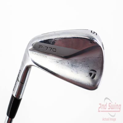 TaylorMade 2020 P770 Single Iron 5 Iron FST KBS Tour $-Taper Steel X-Stiff Left Handed 37.75in