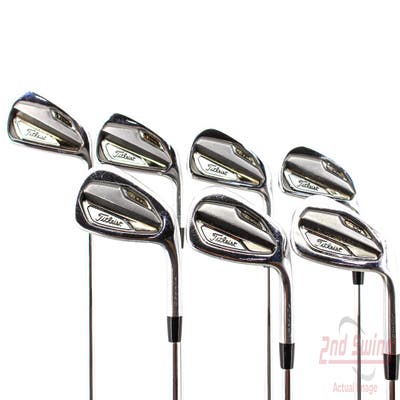 Titleist T100 Iron Set 4-PW True Temper AMT White S300 Steel Stiff Right Handed 38.0in