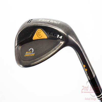 Cleveland CG14 Gunmetal Wedge Gap GW 52° 10 Deg Bounce Cleveland Traction Wedge Steel Wedge Flex Right Handed 36.5in