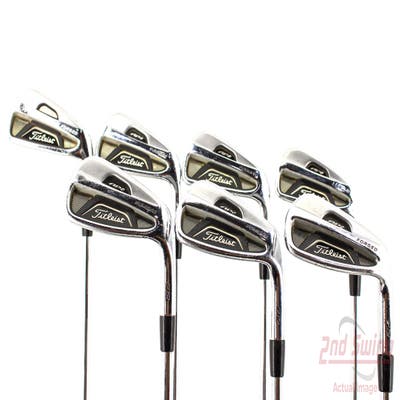 Titleist 712 AP2 Iron Set 4-PW True Temper Dynamic Gold S300 Steel Stiff Right Handed 38.0in