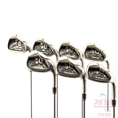 TaylorMade Burner 2.0 Iron Set 4-PW TM Superfast 65 Steel Regular Right Handed 38.0in