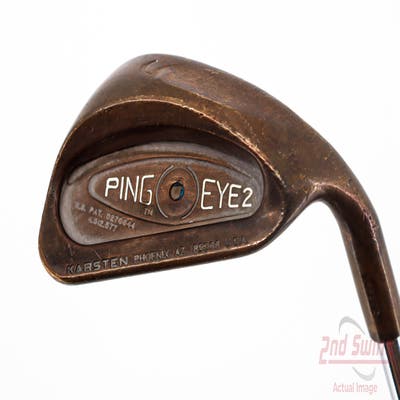 Ping Eye 2 Beryllium Copper Wedge Sand SW Stock Steel Shaft Steel Stiff Right Handed 36.25in