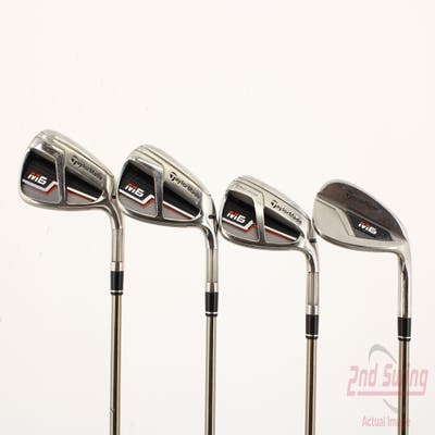TaylorMade M6 Iron Set 8-PW AW UST Mamiya Recoil ES 460 Graphite Regular Right Handed 37.25in