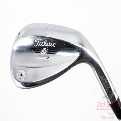 Titleist Vokey SM7 Tour Chrome Wedge Lob LW 58° 4 Deg Bounce L Grind SM7 BV Steel Wedge Flex Right Handed 35.0in