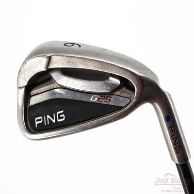 Ping G25 Single Iron 6 Iron Ping TFC 189i Graphite Regular Right Handed Blue Dot 37.5in