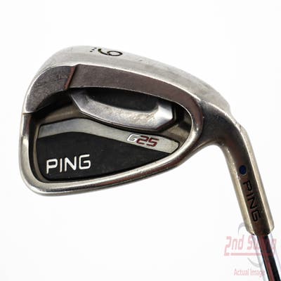 Ping G25 Single Iron 9 Iron FST KBS Tour 90 Steel Regular Right Handed Blue Dot 36.0in