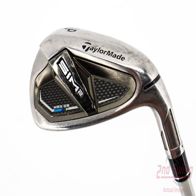 TaylorMade SIM2 MAX OS Single Iron Pitching Wedge PW Aldila NV 45 Graphite Ladies Right Handed 34.75in