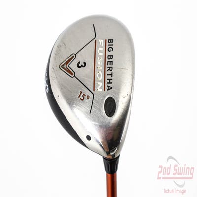 Callaway Big Bertha Fusion Fairway Wood 3 Wood 3W 15° Callaway Aldila NVS Graphite Stiff Right Handed 43.25in