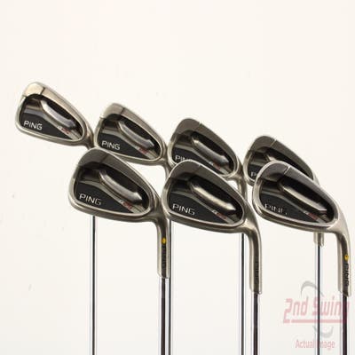 Ping G25 Iron Set 5-GW Ping CFS Steel Senior Right Handed Yellow Dot 39.0in