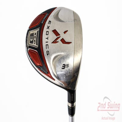 Tour Edge Exotics XCG3 Fairway Wood 3 Wood 3W 15° Fujikura Motore Exotics TR 80 Graphite Stiff Right Handed 43.25in