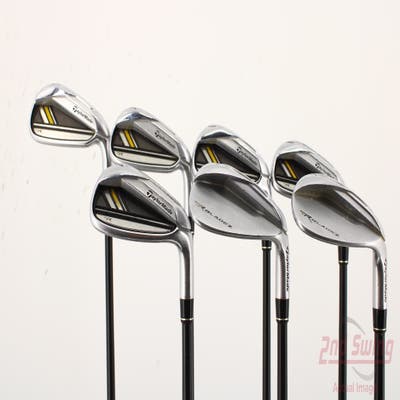 TaylorMade Rocketbladez Iron Set 6-PW SW TM Matrix RocketFuel 65 Graphite Regular Right Handed 38.0in