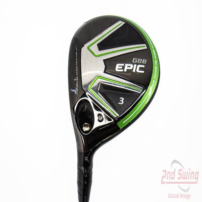 Callaway GBB Epic Fairway Wood 3 Wood 3W 15° Project X HZRDUS T800 Green 65 Graphite Regular Left Handed 43.5in