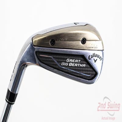 Callaway Great Big Bertha 23 Single Iron 7 Iron Nippon NS Pro 850GH Neo Steel Regular Left Handed 37.0in