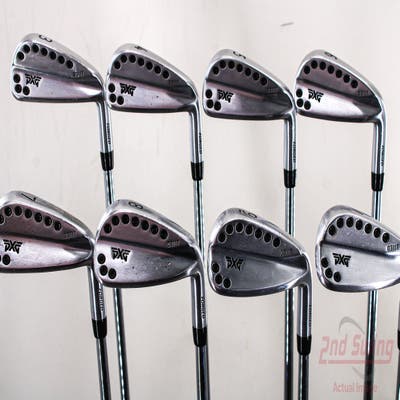 PXG 0311T Chrome Iron Set 3-PW Project X LZ 6.0 Steel Stiff Right Handed 38.25in