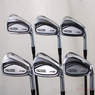 Epon AF-305 Iron Set 5-PW Aerotech SteelFiber i80 PR Graphite Stiff Right Handed STD