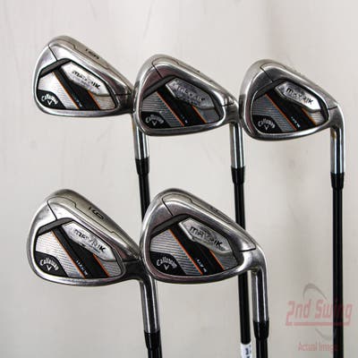 Callaway Mavrik Max Womens Iron Set 6-PW UST Mamiya Helium Black 5 Graphite Ladies Right Handed 38.0in