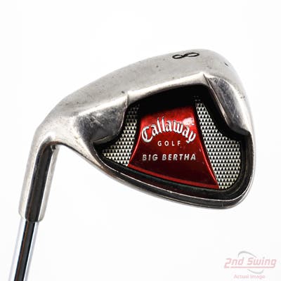 Callaway 2008 Big Bertha Single Iron 8 Iron Callaway Big Bertha Steel Steel Uniflex Left Handed 36.75in