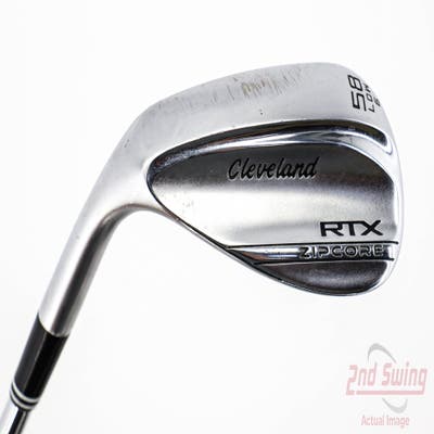 Cleveland RTX ZipCore Tour Satin Wedge Lob LW 58° 6 Deg Bounce Dynamic Gold Spinner TI Steel Wedge Flex Left Handed 35.0in