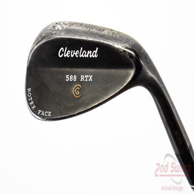 Cleveland 588 RTX Black Pearl Wedge Gap GW 52° 10 Deg Bounce Cleveland ROTEX Wedge Steel Wedge Flex Right Handed 35.75in