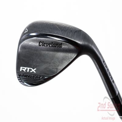 Cleveland RTX Full Face Black Satin Wedge Sand SW 54° 9 Deg Bounce Dynamic Gold Spinner TI Steel Wedge Flex Right Handed 35.75in