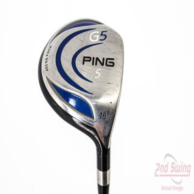 Ping G5 Fairway Wood 5 Wood 5W 18° Ping TFC 100F Graphite Senior Right Handed 42.5in