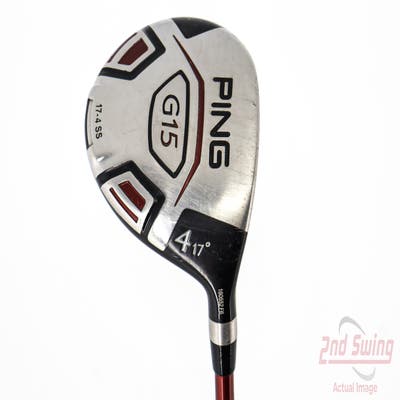 Ping G15 Fairway Wood 4 Wood 4W 17° Ping TFC 149F Graphite Stiff Right Handed 43.0in