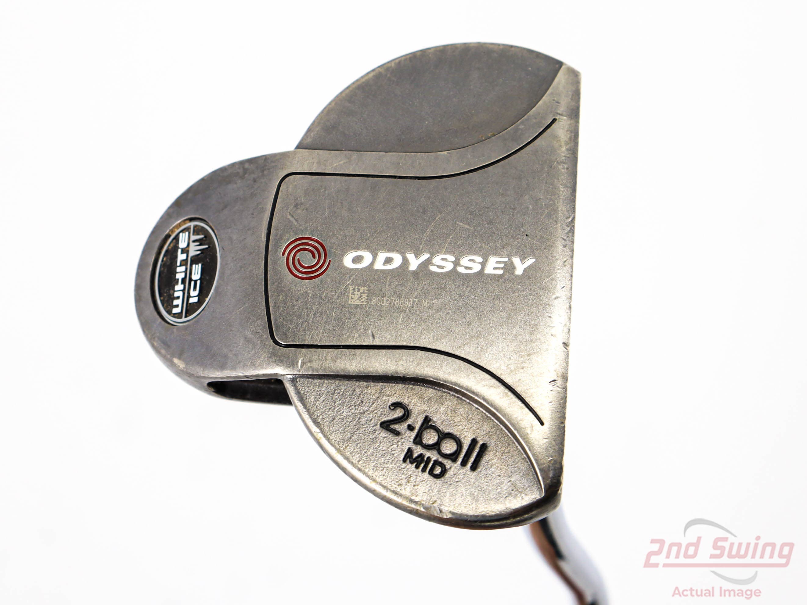 Odyssey White Ice 2-Ball Mid Putter Right Handed 43 in store Steel White Ice Shaft