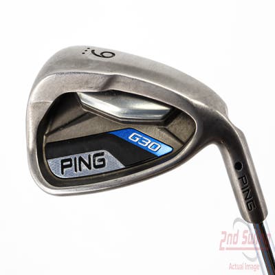 Ping G30 Single Iron 9 Iron Nippon NS Pro Zelos 7 Steel Senior Right Handed Black Dot 36.25in