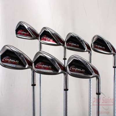 Callaway Diablo Edge Iron Set 4-PW Callaway Stock Steel Steel Uniflex Right Handed 38.0in