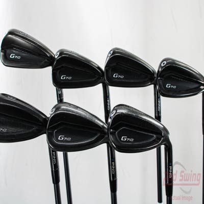 Ping G710 Iron Set 5-PW SW ALTA CB Red Graphite Senior Right Handed Blue Dot 38.25in